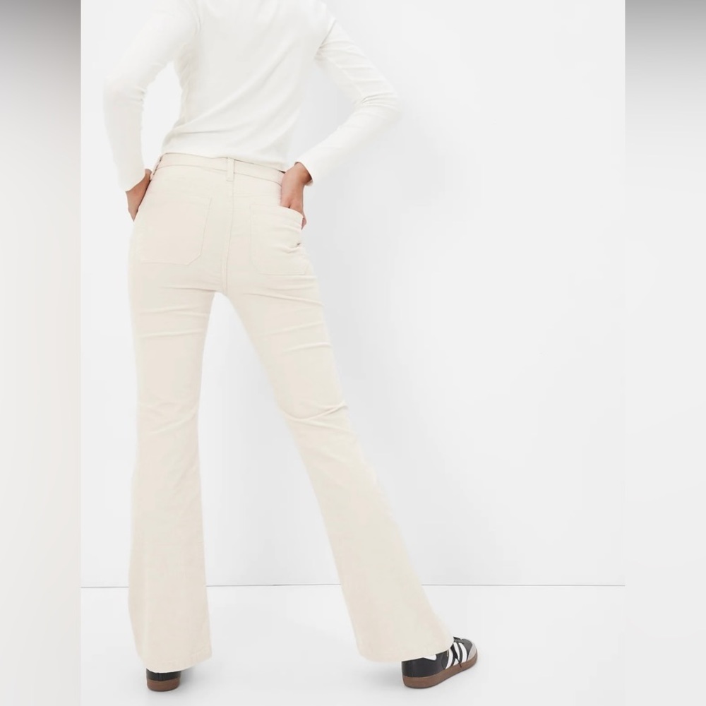Gap Off White Corduroys